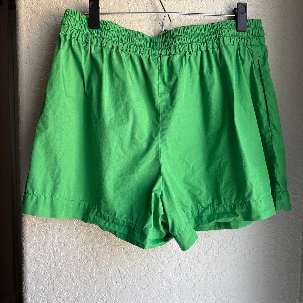 Boden Women 10 Shorts Green Cotton Drawstring Pull On Pockets Lightweight Boho - Picture 2 of 10